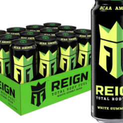 Reign Total Body Fuel Energy drink White Gummy Bear